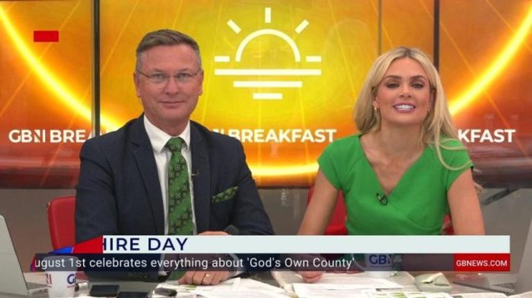 Stephen Dixon and Ellie Costello issue on air apology after being threatened with the sack for cheeky TV antics